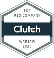 Najlepsza firma PEO w Polsce według Clutch 2025
